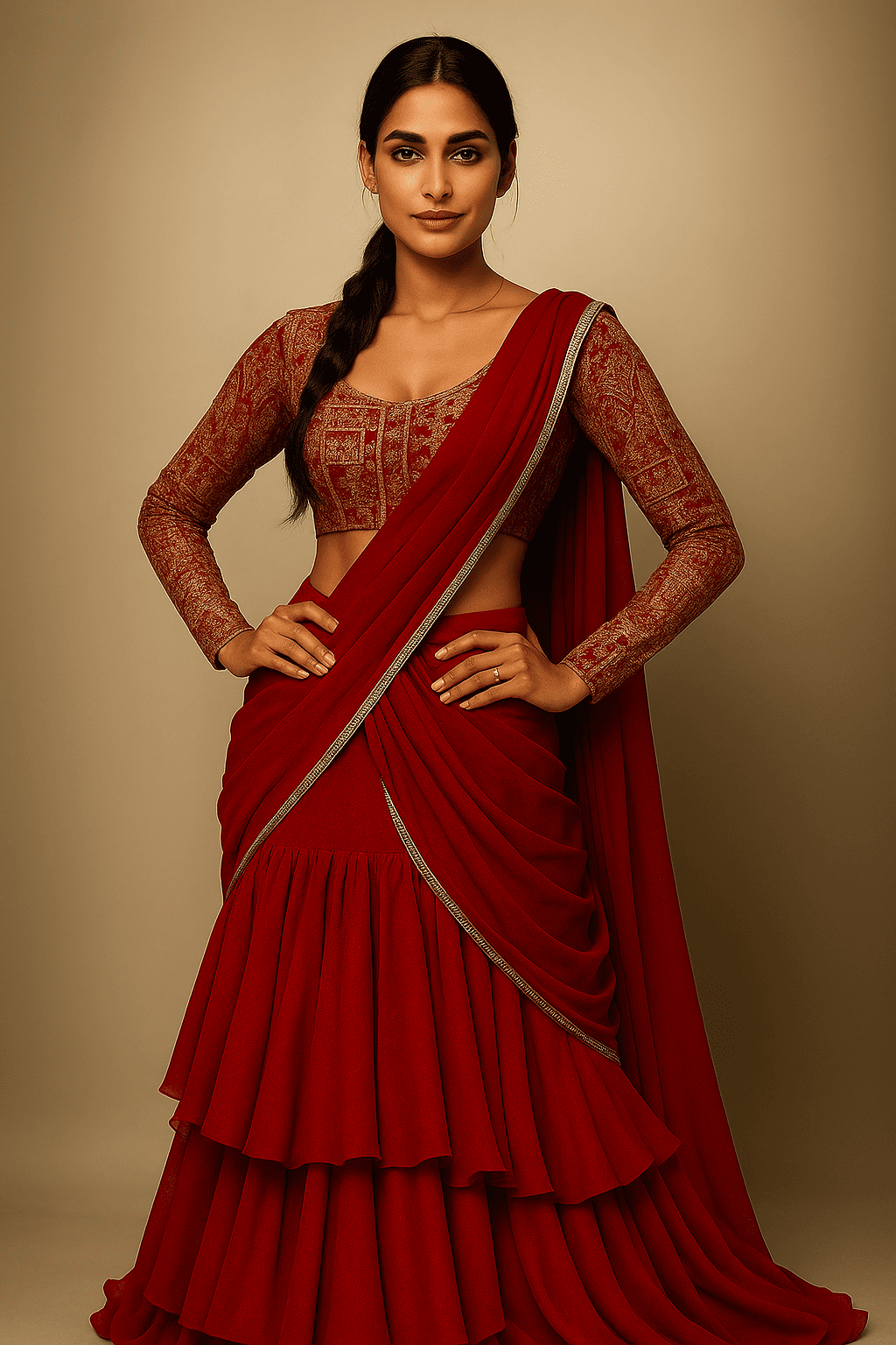 The Scarlet Siren Evening Gown