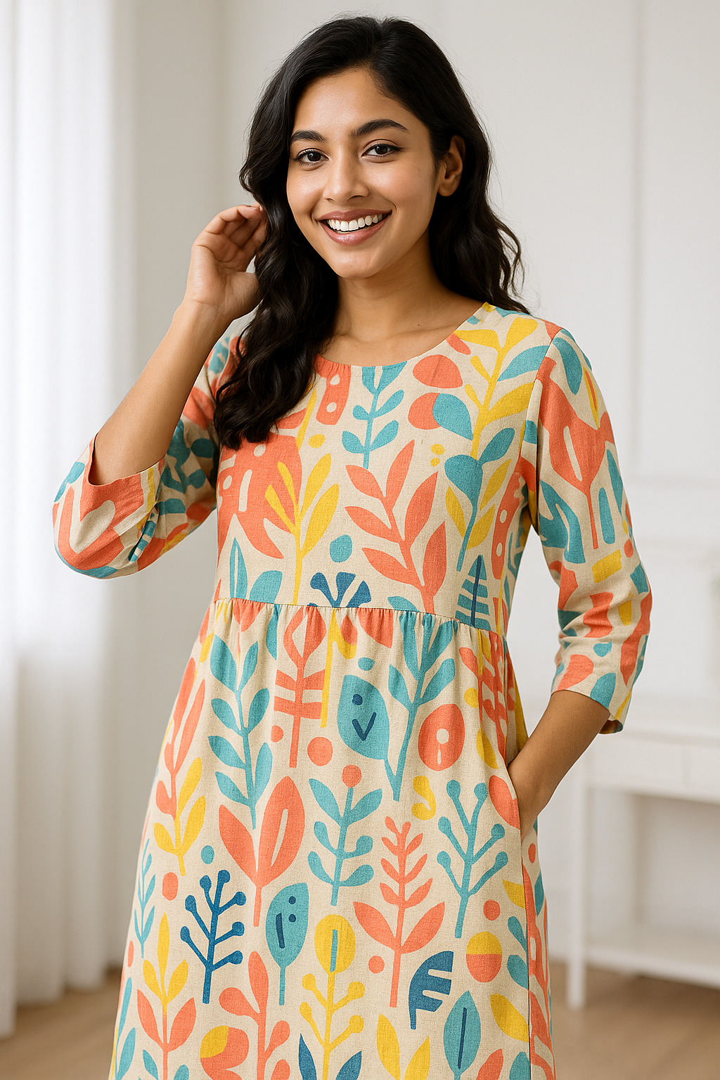 The Linen Tunic Dress
